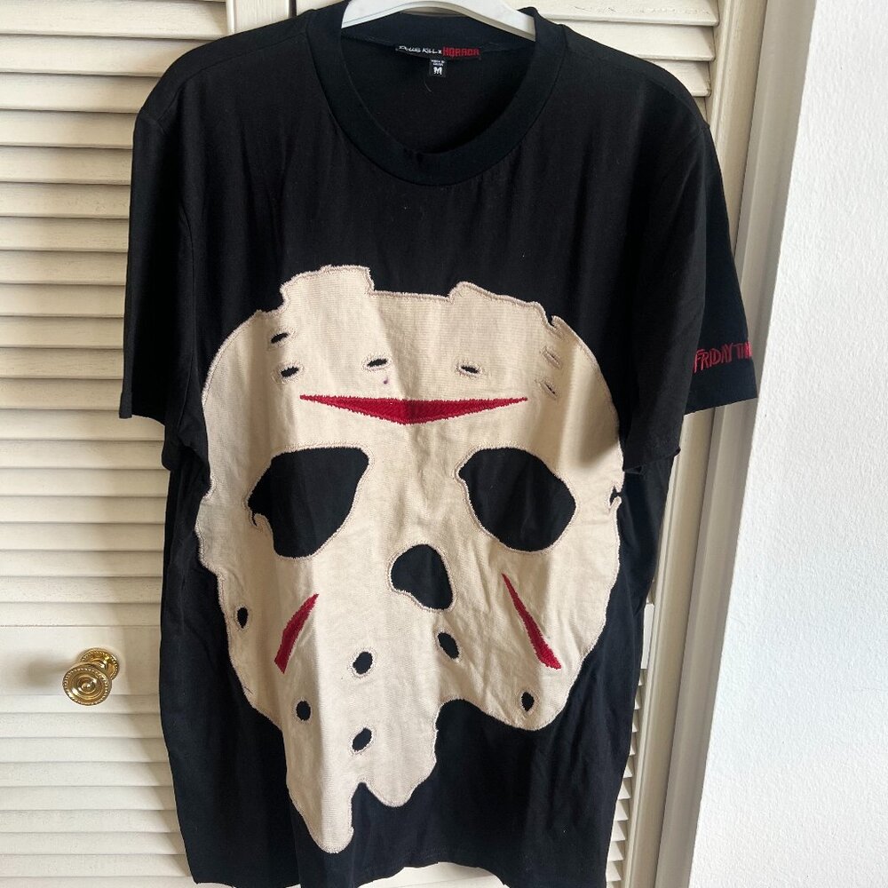 Dolls kill Friday The 13th Vile Voorhees Oversized Tee